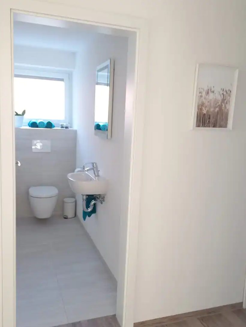 Separate Gäste-WC
